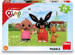 Dino Puzzle Králíček Bing na zmrzlině 24 dílků 26x18cm skládačka