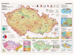 Dino Puzzle Mapy České republiky 97x69cm skládačka 2000 dílků