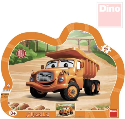 Dino Puzzle obrysové skládačka Tatra 25 dílků 31x23cm Dino Puzzle obrysové skládačka Tatra 25 dílků 31x23cm