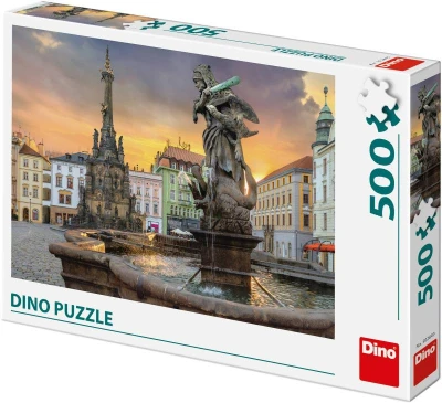 Dino Puzzle Olomouc 47x33cm skládačka 500 dílků v krabici