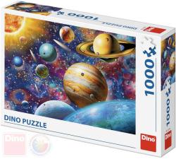 Dino Puzzle Planety XL 66x47cm skládačka 1000 dílků v krabici