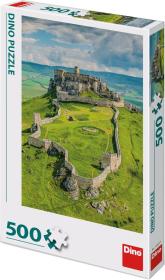 Dino Puzzle Spišský hrad 33x47cm foto skládačka 500 dílků v krabici