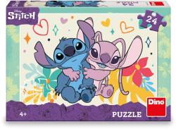 Dino Puzzle Stitch Angel 24 dílků 26x18cm skládačka