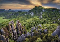 Dino Puzzle Súlovské skály 47x33cm foto skládačka 500 dílků v krabici