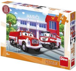 Dino Puzzle Tatra hasiči 24 dílků 26x18cm skládačka v krabici Dino Puzzle Tatra hasiči 24 dílků 26x18cm skládačka v krabici