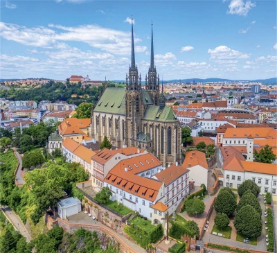 Dino Puzzle Travel Moravia Brno 60 dílků 24x22cm skládačka