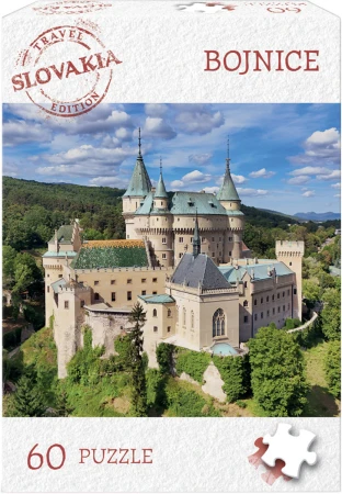 Dino Puzzle Travel Slovakia Bojnice 60 dílků 24x22cm skládačka