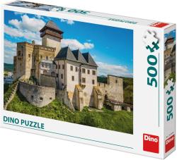 Dino Puzzle Trenčínský hrad 47x33cm foto skládačka 500 dílků v krabici Dino Puzzle Trenčínský hrad 47x33cm foto skládačka 500 dílků v krabici