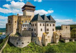 Dino Puzzle Trenčínský hrad 47x33cm foto skládačka 500 dílků v krabici