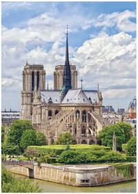Dino Puzzle1000 dílků Notre-Dame foto 47x66cm skládačka