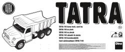 Dino Tatra auto žluto-oranžové T148 Bagr 72cm na písek plast