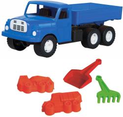 Dino Tatra T148 klasické nákladní auto 30cm modrá valník + pískový set 5ks Dino Tatra T148 klasické nákladní auto 30cm modrá valník + pískový set 5ks