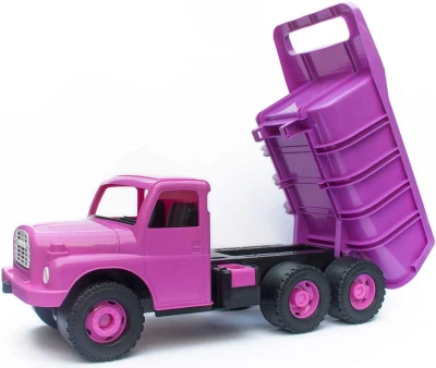 Dino Tatra T148 klasické nákladní auto na písek 73cm růžová sklápěcí korba