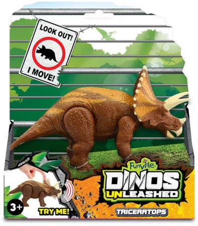 Dinosaurus interaktívny praveký jašter na batérie plast Zvuk 4 druhy