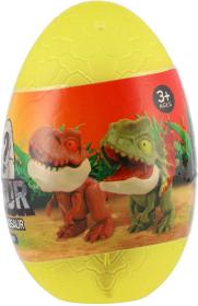 Dinosaurus kousací na prst s překvapením ve vajíčku různé druhy