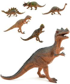 Dinosaurus pravěké zvířátko 47cm plastová postavička 6 druhů Dinosaurus pravěké zvířátko 47cm plastová postavička 6 druhů