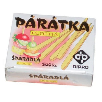 Dipro Párátka plochá dřev. (500ks) Dipro Párátka plochá dřev. (500ks)