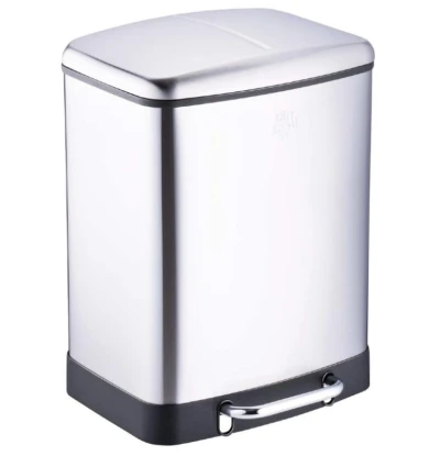 Dirt Devil Odpadkový koš na tříděný odpad 2 x 12 l tiché zavírání Dirt Devil Odpadkový koš na tříděný odpad 2 x 12 l tiché zavírání