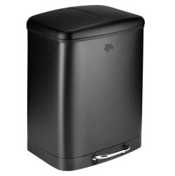 Dirt Devil Odpadkový koš na tříděný odpad 2 x 12 l tiché zavírání černá Dirt Devil Odpadkový koš na tříděný odpad 2 x 12 l tiché zavírání černá