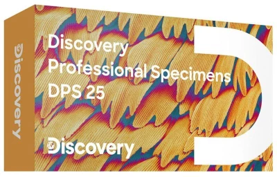 Discovery Příslušenství Prof Specimens DPS 25. BIOLOGIE, PTÁCI, ATD. - sada hotových preparátů