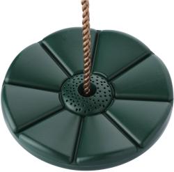 Disk houpací 28cm závěsná houpačka lano 1,8m do 80kg plast 2 barvy