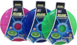 Disk létající fisbee UFO házecí talíř na baterie Světlo 3 barvy Disk létající fisbee UFO házecí talíř na baterie Světlo 3 barvy