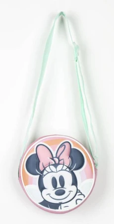Kabelka dětská Disney Minnie Mouse taštička kulatá přes rameno na zip