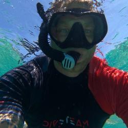 Dive Team Pánské lycrové triko MAN, krátký rukáv