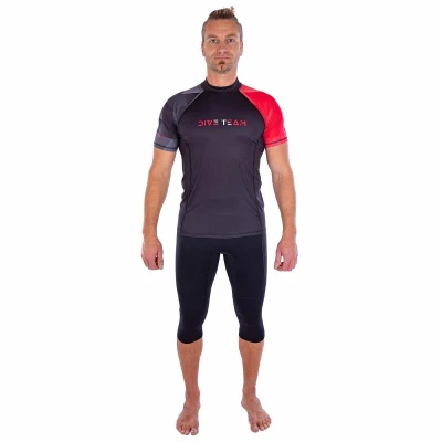 Dive Team Pánské lycrové triko MAN, krátký rukáv