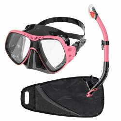 Dive Team Šnorchlovací set maska a šnorchl DEEP VISION antifog
