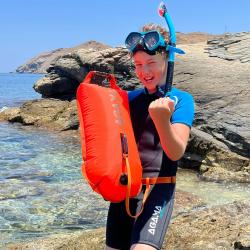 Dive Team Šnorchlovací set maska a šnorchl DEEP VISION antifog