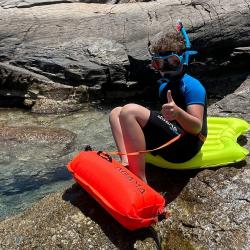 Dive Team Šnorchlovací set maska a šnorchl DEEP VISION antifog