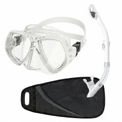 Dive Team Šnorchlovací set maska a šnorchl DEEP VISION antifog