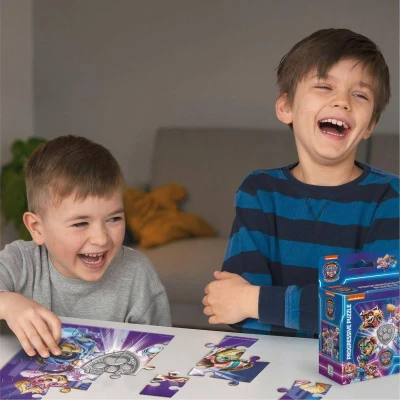 DODO PUZZLE Tlapková patrola ve velkofilmu 22x22cm skládačka 24 dílků