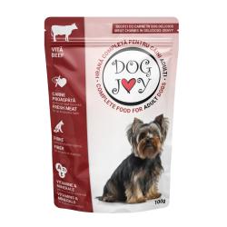 Dog Joy hovězí v omáčce, kapsa 100 g Dog Joy hovězí v omáčce, kapsa 100 g