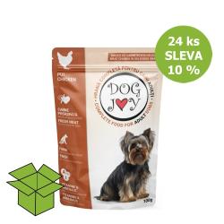 Dog Joy kuřecí v omáčce, kapsa 100 g (24 ks) %