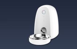 Dogness Automatické krmítko s kovovou miskou WIFI mini (bílé)