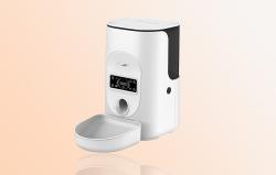 Dogness F17 Melamine bílý automatický dávkovač krmiva 4 l