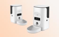 Dogness F17 Melamine bílý automatický dávkovač krmiva 4 l