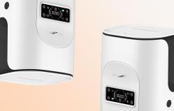 Dogness F17 Melamine bílý automatický dávkovač krmiva 4 l