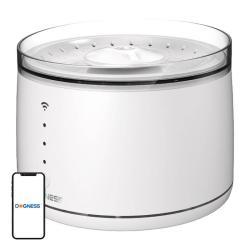 Dogness D07 bílá fontána na vodu pro psy a kočky 1,8 l
