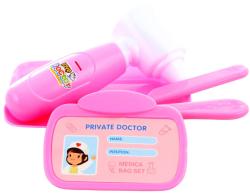 Doktorka dětské lékařské potřeby v kufříku na baterie Světlo Zvuk 2 barvy