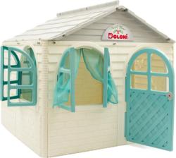 Doloni Dětský domeček bílo-modrý 137x130x120cm