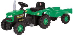 DOLU Traktor šlapací set s vlečkou 173x53x45cm zelený plast DOLU Traktor šlapací set s vlečkou 173x53x45cm zelený plast