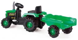 DOLU Traktor šlapací set s vlečkou 173x53x45cm zelený plast