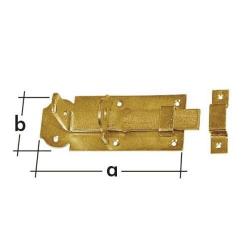 Domax Zástrč zamykací rovná 140x55x5,0mm WZP140