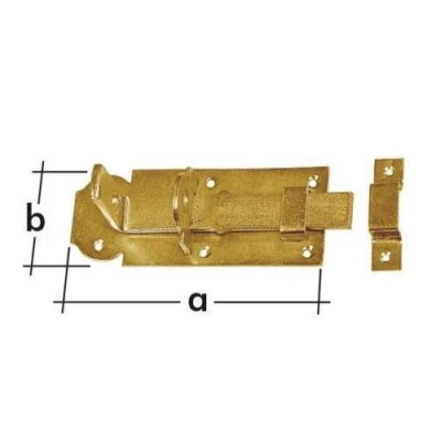 Domax Zástrč zamykací rovná 140x55x5,0mm WZP140 Domax Zástrč zamykací rovná 140x55x5,0mm WZP140