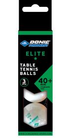 Donic Elite 1* - 3 Ks míčky Donic Elite 1* - 3 Ks míčky