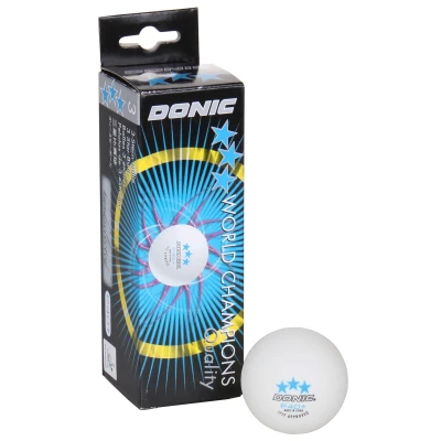 Donic P40+ 3 hvězdy bílé míčky na stolní tenis
