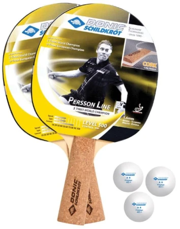 Donic Pálka na stolní tenis Persson Level 500 - SET